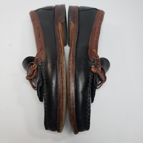 Allen Edmonds Men's Black & Brown Leather Loafers Shoes Size 8.5 Made in… - Picture 12 of 16